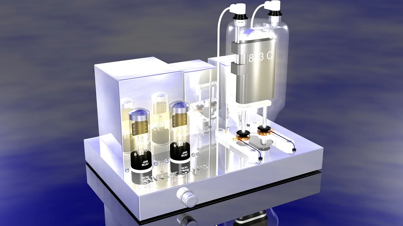 Electronic tube audio amplifier Electronic tube audio amplifier