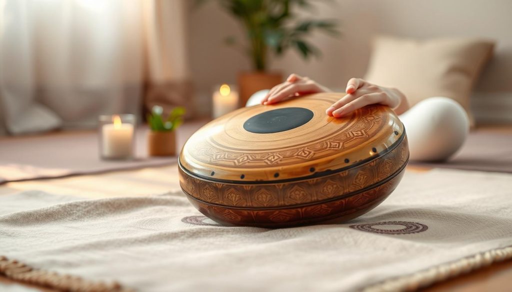 Tongue drum pour méditation et relaxation